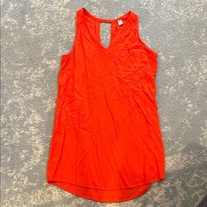 Old Navy Women's Vibrant Orange Tank Top